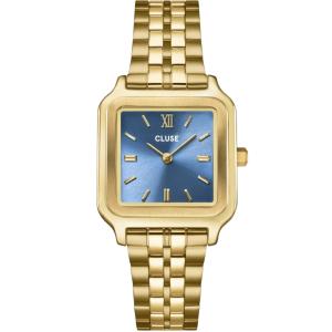 CLUSE Gracieuse Light Blue Dial 28mm Gold Stainless Steel Bracelet CW11908 - 61719