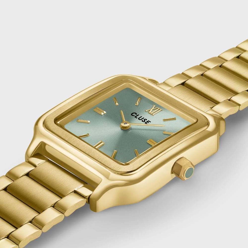 CLUSE Gracieuse Green Dial 28mm Gold Stainless Steel Bracelet CW11909