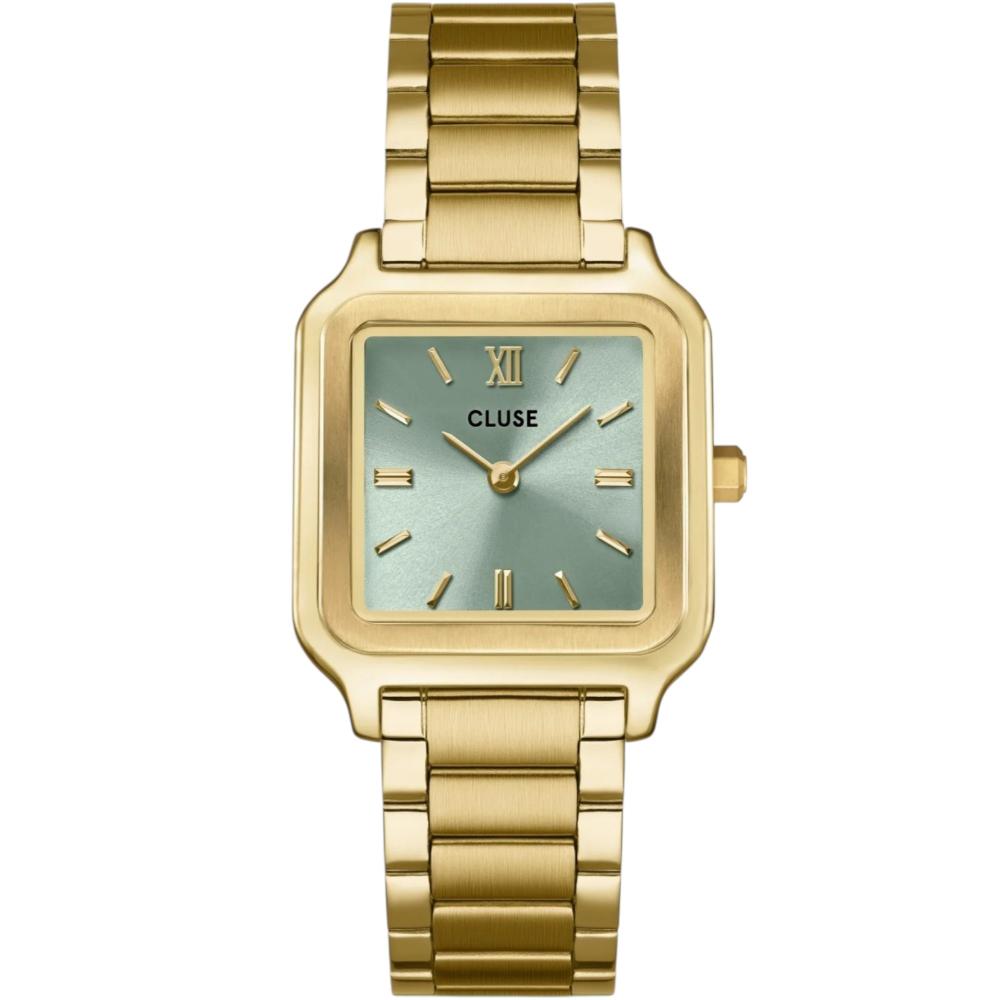 CLUSE Gracieuse Green Dial 28mm Gold Stainless Steel Bracelet CW11909