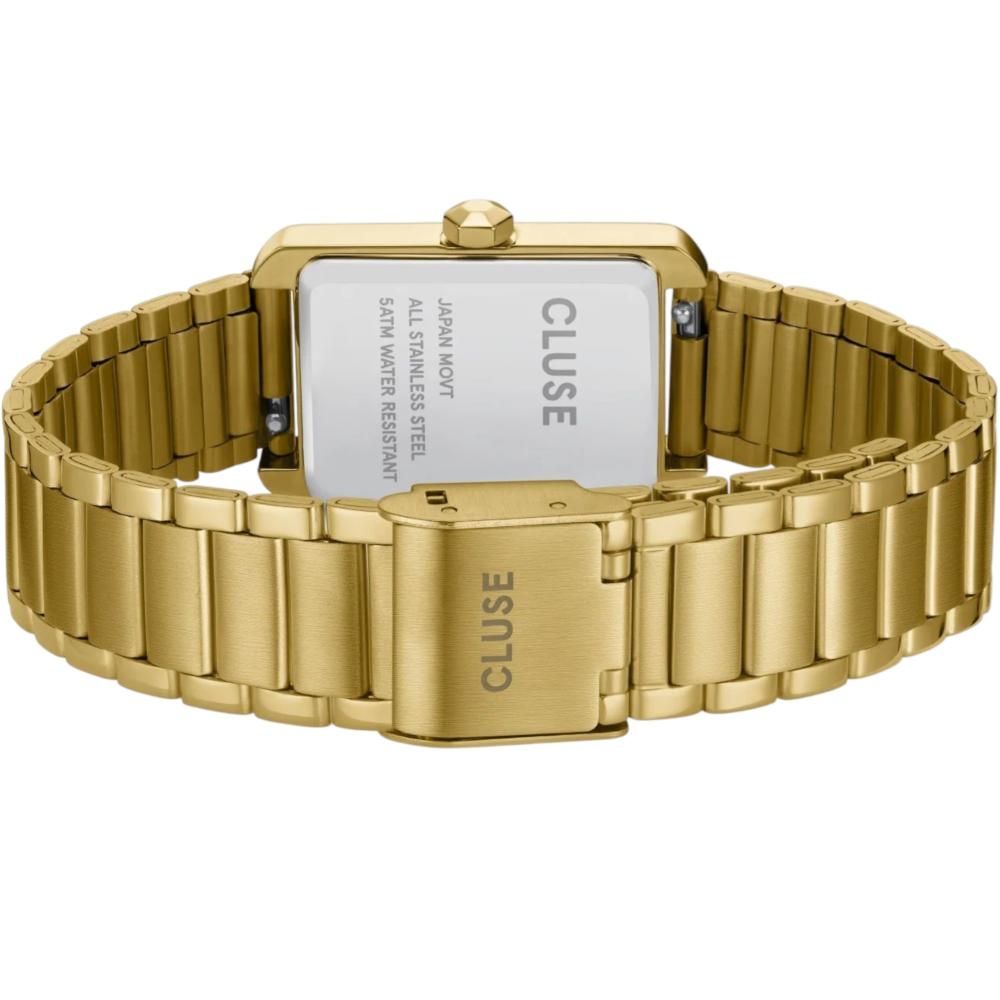 CLUSE Belisenna White Dial 21mm Gold Stainless Steel Bracelet CW15001