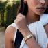 CLUSE Belisenna White Dial 21mm Gold Stainless Steel Bracelet CW15001 - 4