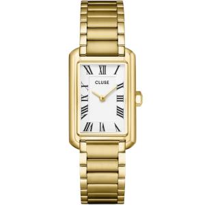 CLUSE Belisenna White Dial 21mm Gold Stainless Steel Bracelet CW15001 - 61594
