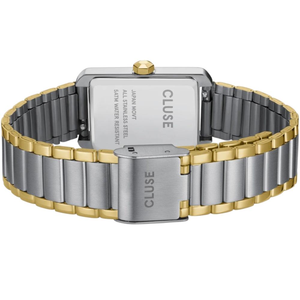 CLUSE Belisenna White Dial 21mm Two-Tone Gold-Plated  Stainless Steel Bracelet CW15003