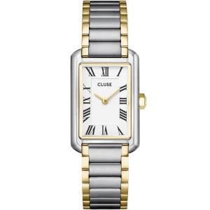 CLUSE Belisenna White Dial 21mm Two-Tone Gold-Plated  Stainless Steel Bracelet CW15003 - 61610