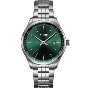 CLUSE Antheor Green Dial 41mm Silver Stainless Steel Bracelet CW20902 - 55146