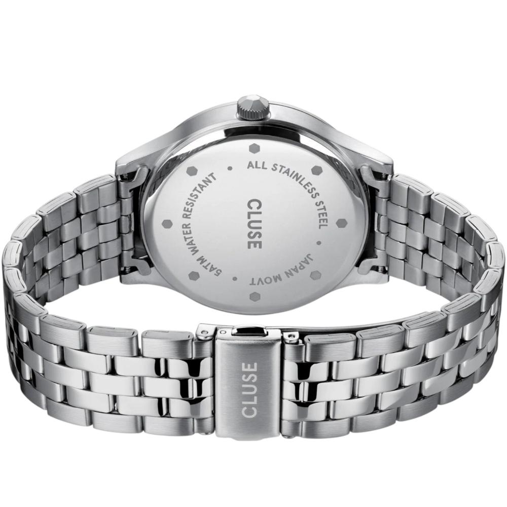 CLUSE Aravis Green Dial 40mm Silver Stainless Steel Bracelet CW22702