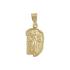 PENDANT Christ Double Sided #1 K14 Yellow Gold D0013Y.K14 - 2