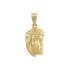 PENDANT Christ Double Sided #1 K14 Yellow Gold D0013Y.K14 - 1