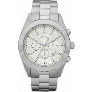 DKNY Chronograph 46mm Silver Stainless Steel Bracelet NY1506 - 1339