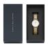 DANIEL WELLINGTON Petite White Dial 28mm Gold Stainless Steel Bracelet DW00100614 - 4