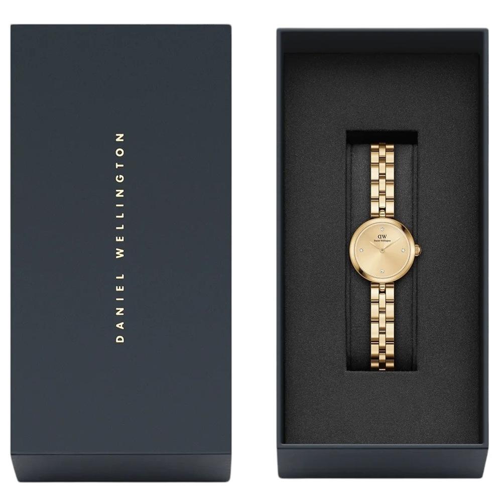 DANIEL WELLINGTON Elan Lumine Unitone Gold Dial 22mm Gold Stainless Steel Bracelet DW00100718 - 6