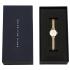 DANIEL WELLINGTON  Petite Mini Evergold White Dial 19mm Gold Stainless Steel Mesh Bracelet  DW00100745-6