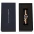 DANIEL WELLINGTON  Quadro Mini Crystal Zodiac Evergold Black Pearl Dial 15.4 x 18.2mm Gold Stainless Steel Mesh Bracelet DW00100752-6