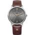 MAURICE LACROIX Eliros 40mm Silver Stainless Steel Brown Leather Strap EL1118-SS001-311-1 - 0