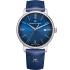 MAURICE LACROIX Eliros Blue Dial 40mm Silver Stainless Steel Blue Leather Strap EL1118-SS001-410-4 - 0