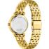 CITIZEN Lady's Elegant Crystals Collection Quartz White Pearl Dial 31.2mm Gold Stainless Steel Bracelet EL3102-50D - 2