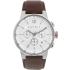 ESPRIT Equalizer Chronograph 42mm Silver Stainless Steel Brown Leather Strap ES1G025L0015 - 0