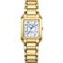 CITIZEN Elegance Eco-Drive White Pearl Dial 21.5 x 28.4mm Gold Stainless Steel Bracelet EW5602-81D - 0