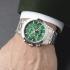 FESTINA Swiss Made Chrono Green Dial 41mm Silver Stainless Steel Bracelet F20040/3 - 3