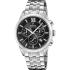 FESTINA Swiss Made Chrono Black Dial 41mm Silver Stainless Steel Bracelet F20040/4 - 0