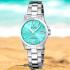 FESTINA Swiss Women's Classic Turquoise Dial 29.5mm Silver Stainless Steel Bracelet F20049/4 - 2