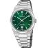 FESTINA Swiss Made Rivé Green Dial 40mm Silver Stainless Steel Bracelet F20051/5 - 0