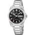 FESTINA Swiss Made Acier Black Dial 40mm Silver Stainless Steel Bracelet F20073/5 - 0