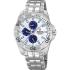 FESTINA Sport Multifunction White Blue Dial 43mm Silver Stainless Steel Bracelet F20445/1 - 0