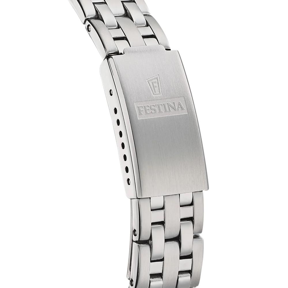 FESTINA Mademoiselle Pink Dial 29.5mm Silver Stainless Steel Bracelet F20455/2