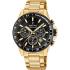 FESTINA Timeless Chronograph Black Dial 45mm Gold Stainless Steel Bracelet F20634/5 - 0