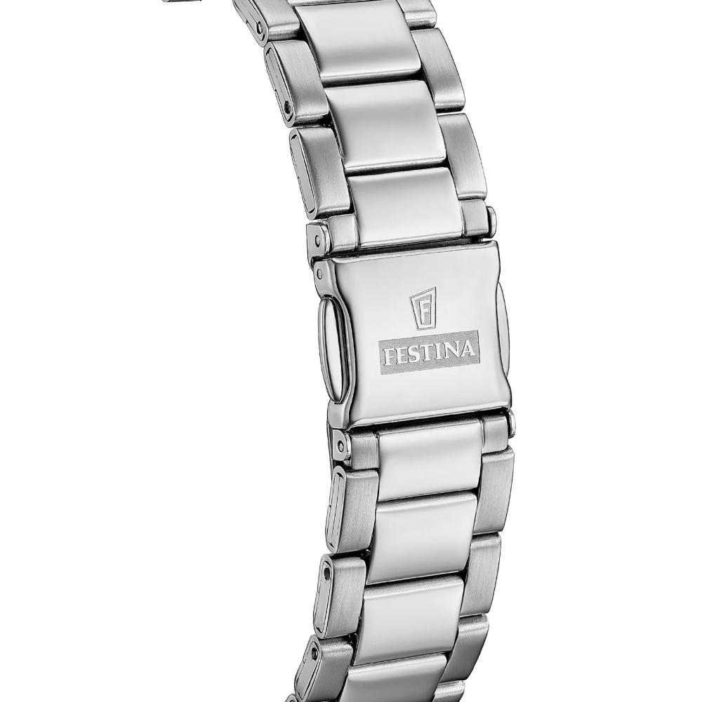 FESTINA Classic Grey Dial 40mm Silver Stainless Steel Bracelet F20707/3