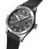FORTIS Flieger F-41 Automatic Black Brushed Dial 41mm Silver Stainless Steel Black Aviator Leather Strap F4220018 - 2