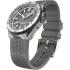 FORTIS Marinemaster M-40 Rockstone Gray Dial 40mm Silver Stainless Steel Grey Rubber Strap F8120005 - 1