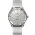FORTIS Marinemaster M-40 Snow White Dial 40mm Silver Stainless Steel White Rubber Strap F8120009 - 0