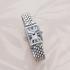 FREDERIQUE CONSTANT Art Deco Carree Quartz White Pearl Dial 28mm Silver Stainless Steel Bracelet FC-200MPW2AC6B - 3
