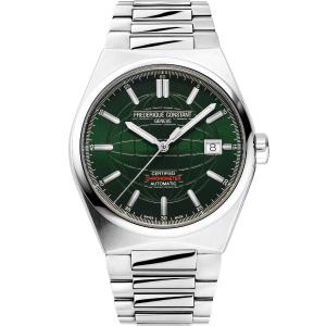 FREDERIQUE CONSTANT Highlife COSC Automatic Green Dial 39mm Silver Stainless Steel Bracelet FC-303G3NH6B - 62422