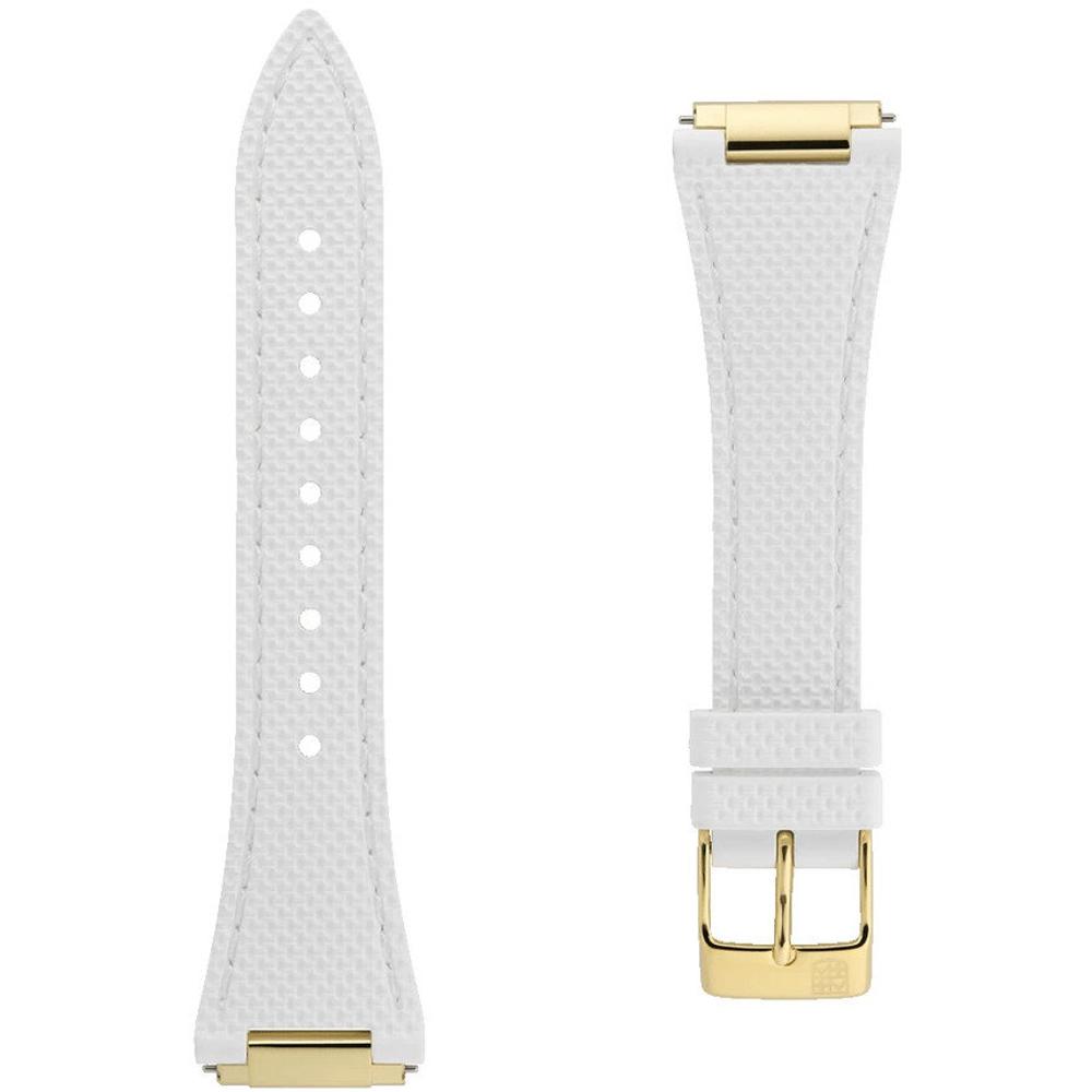 FREDERIQUE CONSTANT Highlife Ladies Automatic White Dial with Diamonds 34mm Gold Stainless Steel Bracelet FC-303VD2NH5B