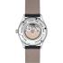 FREDERIQUE CONSTANT Heart Beat Automatic White Dial 40mm Silver Stainless Steel Black Leather Strap FC-310MC5B6 - 2