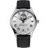FREDERIQUE CONSTANT Heart Beat Automatic White Dial 40mm Silver Stainless Steel Black Leather Strap FC-310MC5B6 - 0