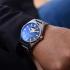 FREDERIQUE CONSTANT Highlife Heart Beat Automatic Blue Dial 41mm Silver Stainless Steel Bracelet FC-310N4NH6B - 3