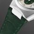 FREDERIQUE CONSTANT Highlife Chronograph Automatic Limited Edition White Green Dial 41mm Silver Stainless Steel Bracelet with 2 Straps FC-391SGR4NH - 3