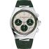 FREDERIQUE CONSTANT Highlife Chronograph Automatic Limited Edition White Green Dial 41mm Silver Stainless Steel Bracelet with 2 Straps FC-391SGR4NH - 0