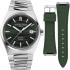 FREDERIQUE CONSTANT Highlife COSC Automatic Green Dial 39mm Silver Stainless Steel Bracelet FC-303G3NH6B - 1