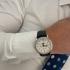 FREDERIQUE CONSTANT Business Timer Moonphase White Dial 40mm Silver Stainless Steel Black Leather Strap FC-270SW4P26 - 3