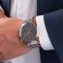 GANT Park Hill Day-Date II Grey Rose Gold Dial 43.5mm Silver Stainless Steel Bracelet G121004 - 2