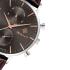 GANT Park Hill Day-Date II 43.5mm Silver Stainless Steel Brown Leather Strap G121007 - 1