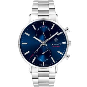 GANT Park Hill Day-Date II 75th Anniversary Limited Edition Blue Dial 43.5mm Silver Stainless Steel Bracelet G121021 - 49934