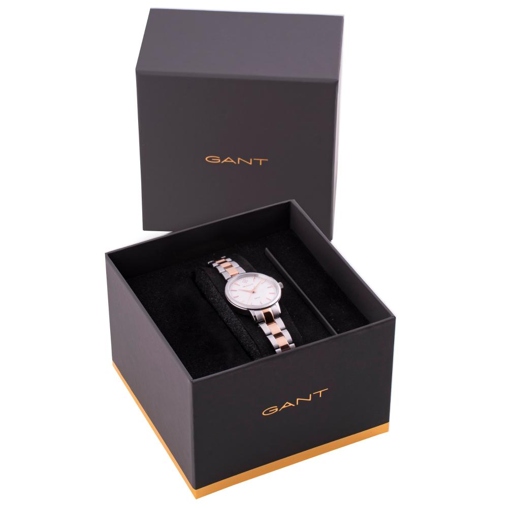 GANT Park Avenue 28mm Two Tone Rose Gold & Silver Stainless Steel Bracelet G126006