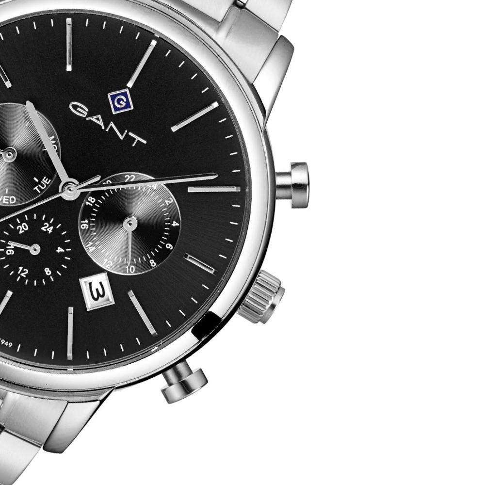 GANT Cleveland Multifunction 43.5mm Silver Stainless Steel Bracelet G132001