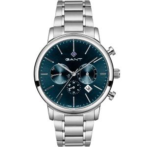 GANT Cleveland Multifunction Blue Dial 43.5mm Silver Stainless Steel Bracelet G132004 - 10411